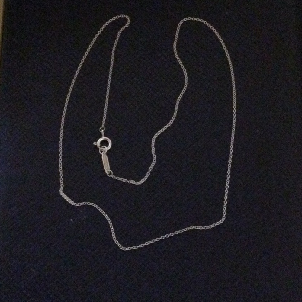 Tiffany 16” Sterling Silver Chain